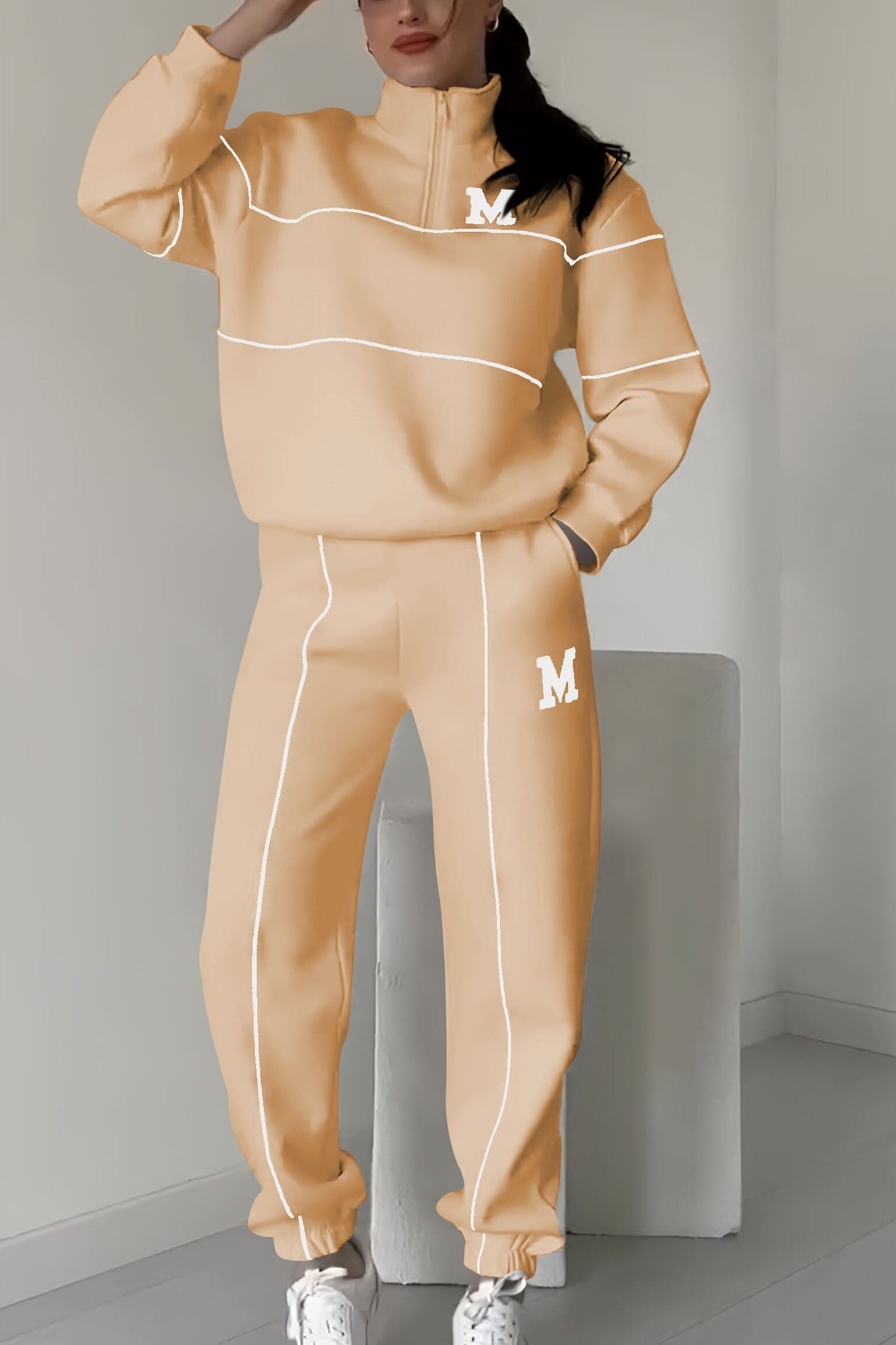 Casual Two-Piece Lounge Set