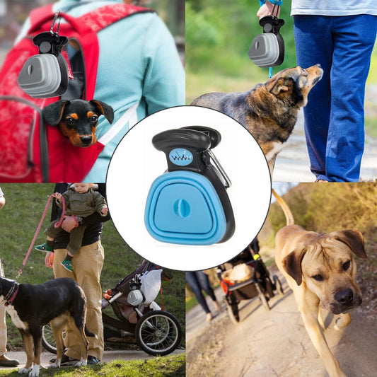 Durable Dog Scoop and Waste Bag Holder Set