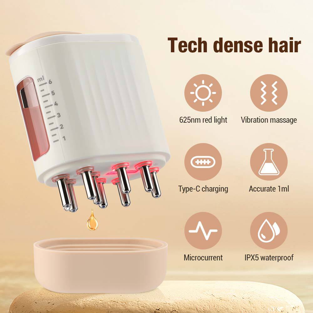 Electric Scalp Massager with Hair Growth Therapy and Vibration