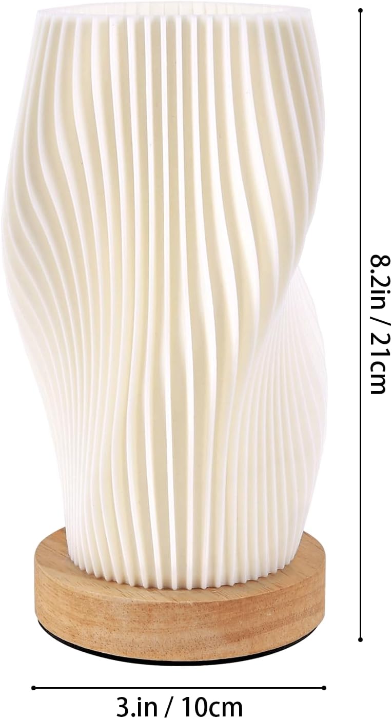LumiGlow™ - Vintage Striped Night Light Lamp