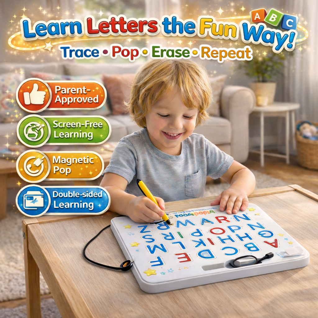 LearnJoy - Turn ABCs into Fun, Hands-On Writing Confidence
