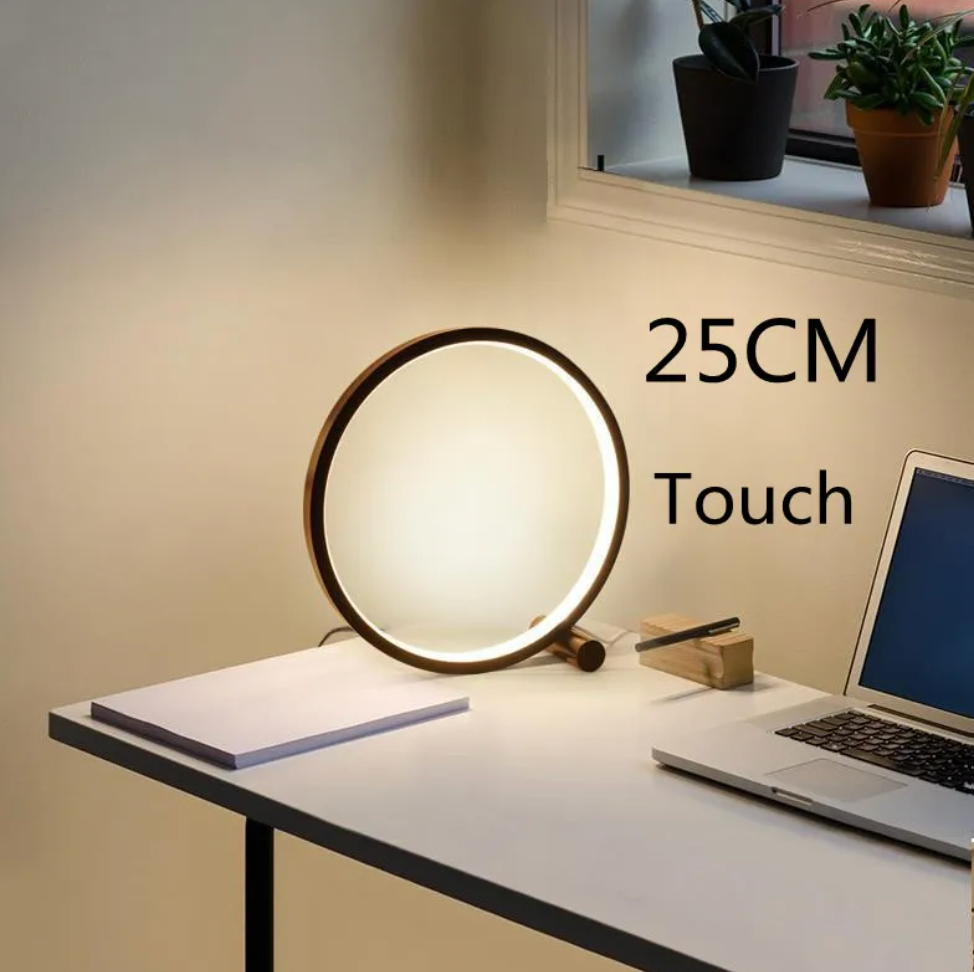 LumaGlow™ - Minimalist LED Touch Table Lamp