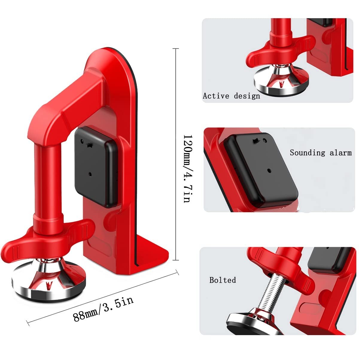 Secure Door Alarm with Unbreakable Panic Protection Device