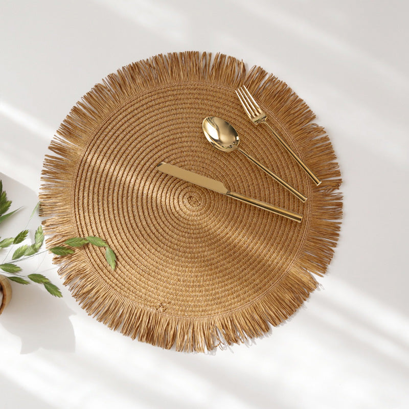 Boho Woven Table Runner for Stylish Dining Decor