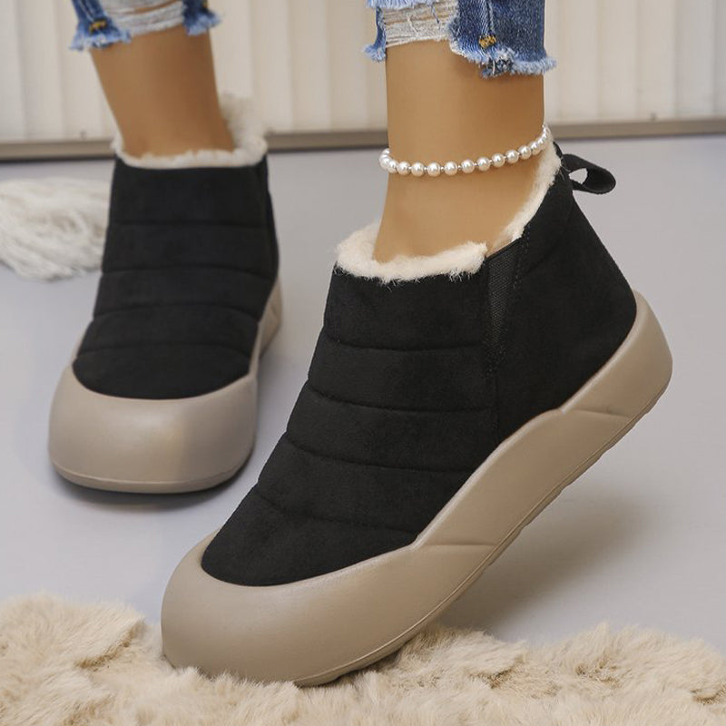 WinterWarm™ - Waterproof Plush Lined Boots for Cozy Comfort