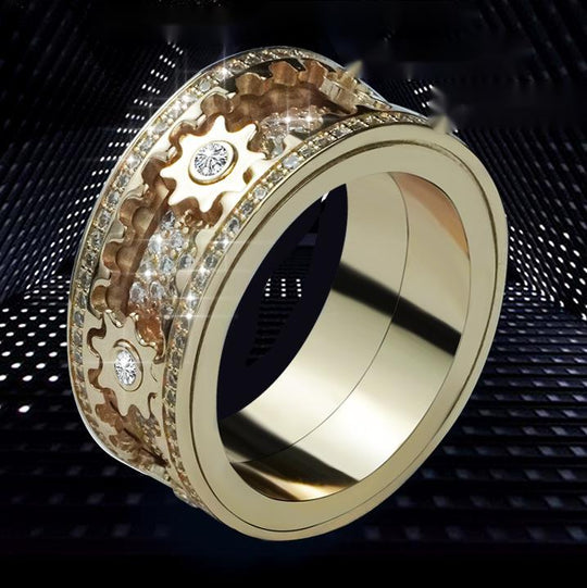 GearRing™ - Sleek Rotary Gear Ring Accessory