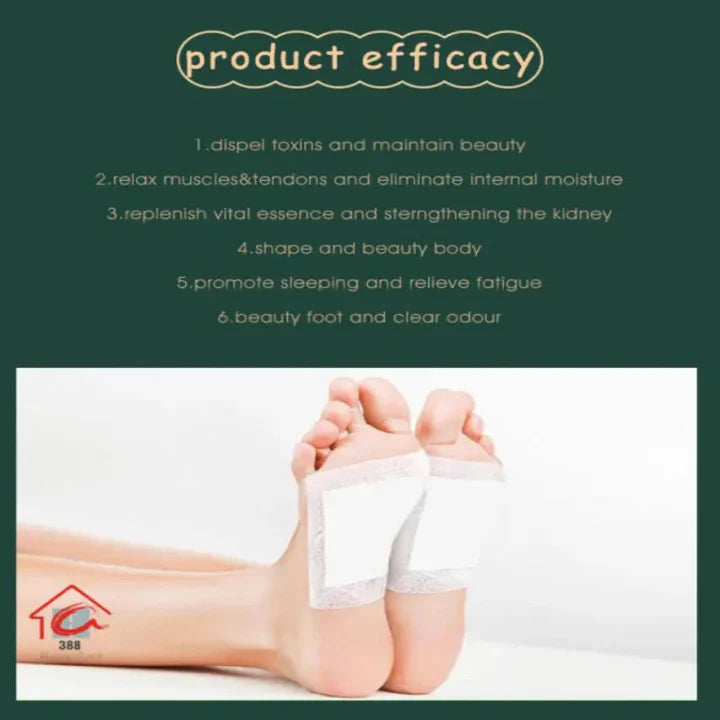 PureEase™ - Herbal Detox Foot Pads for Gentle Cleansing