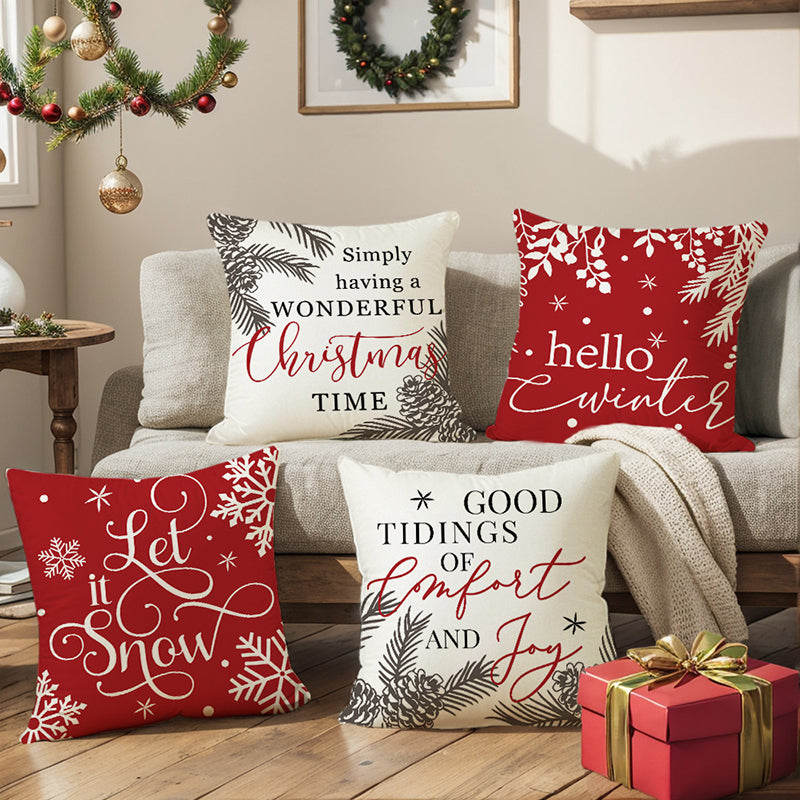 NordForm™ - Cozy Christmas Throw Pillow Cover