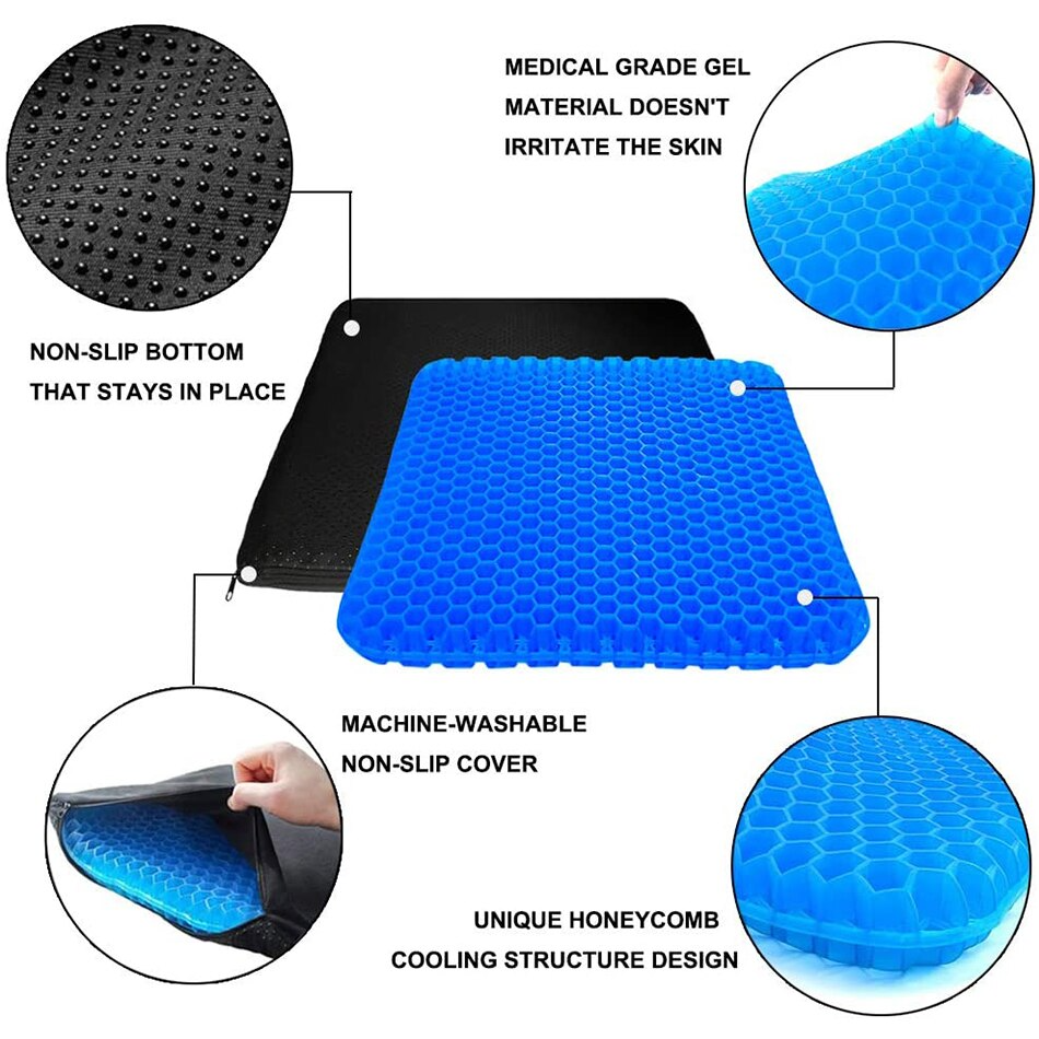 Gelsitz™ Ergonomic Comfort Seat Cushion for All-Day Support