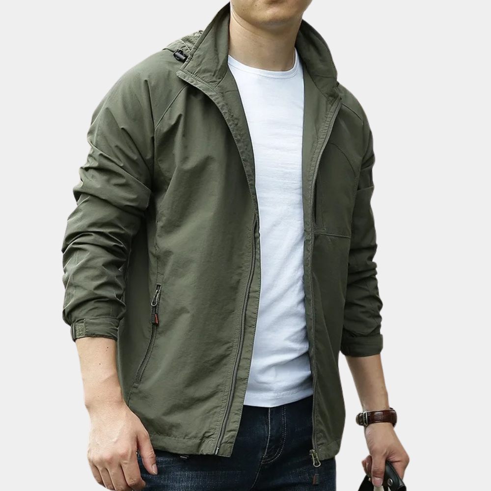 Lightweight Cargo Summer Jacket for Men
