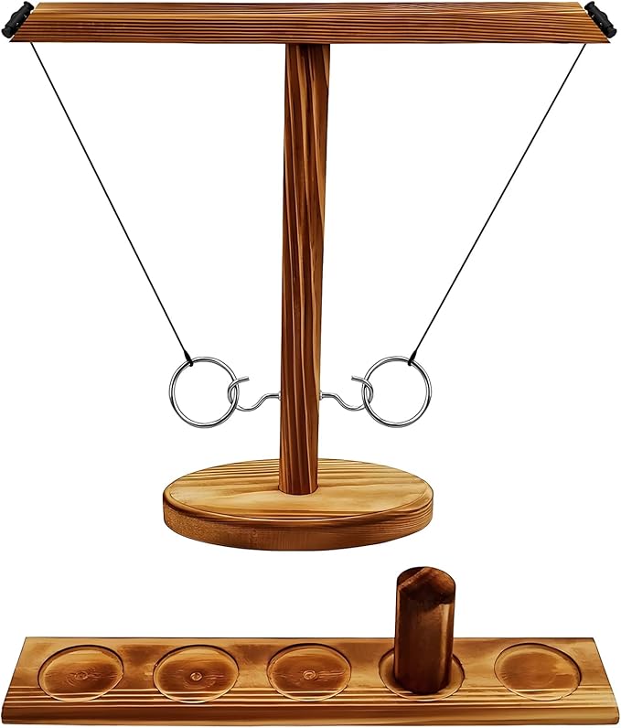 PartyPlay™ - Hook Ring Toss Drinking Game for Social Fun