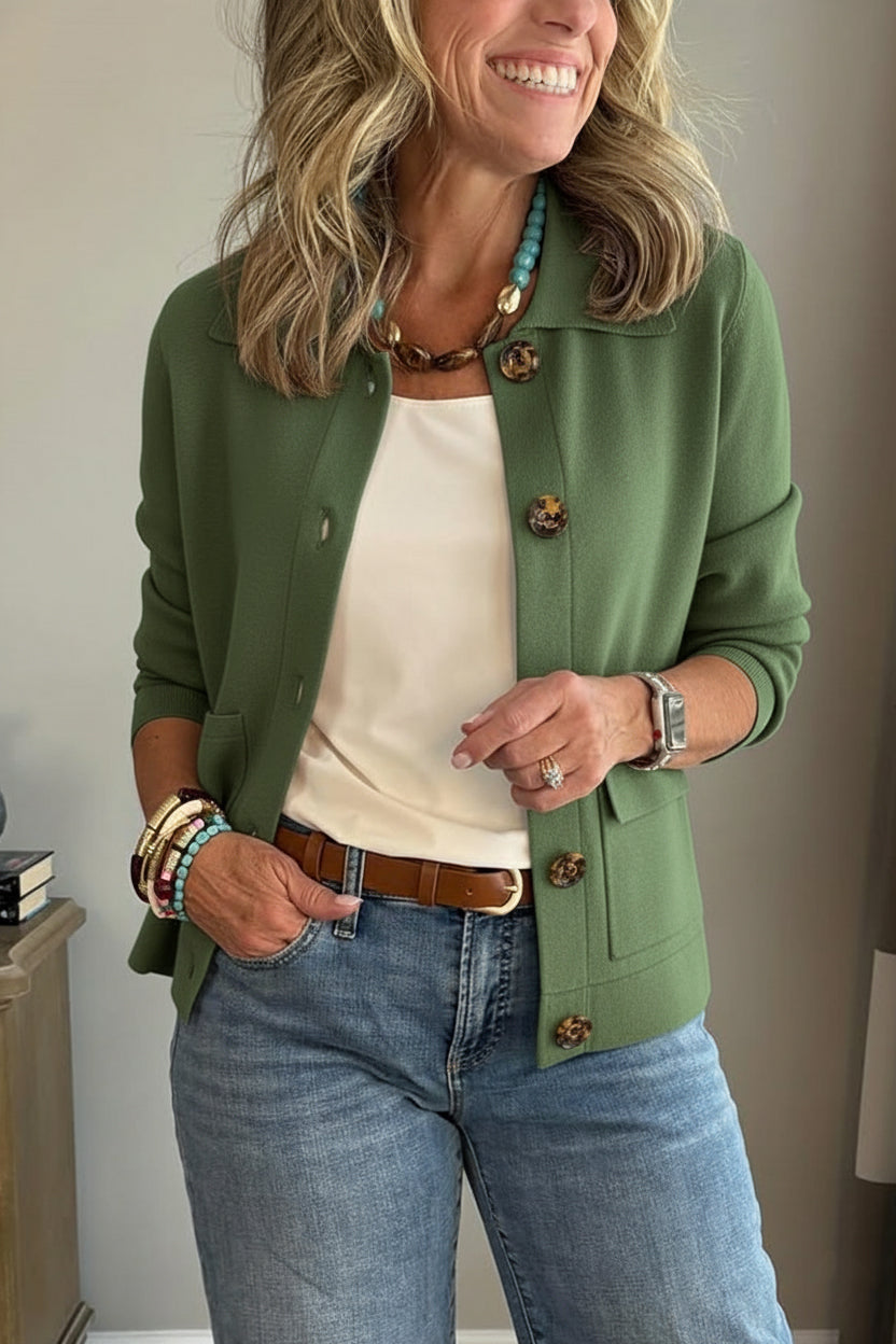 Casual Lapel Pocket Jacket