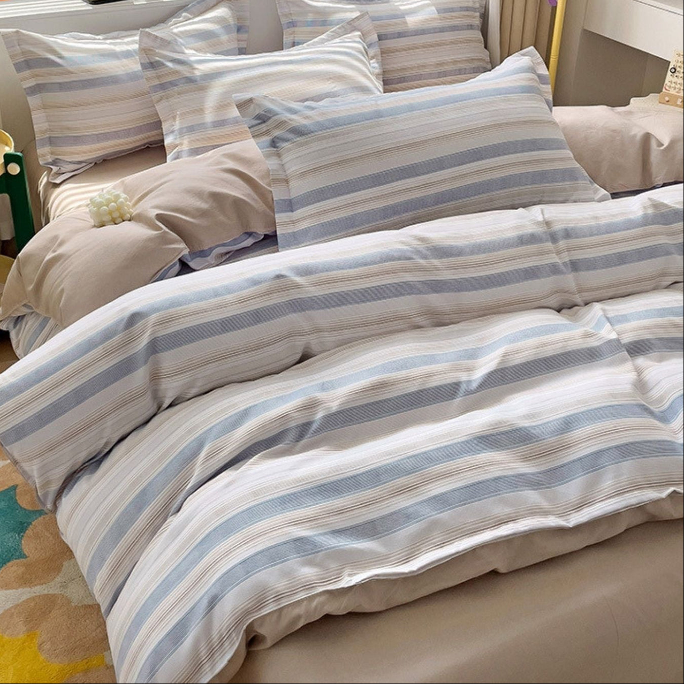CottonNest™ - Soft Cotton Bedding Set for Mother & Baby