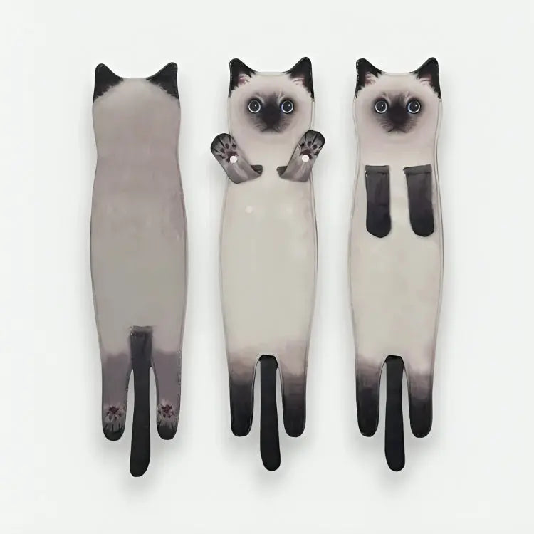 CozyNest™ - Cat Motif Soft Cotton Towel