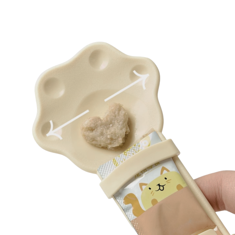 PawSpoon™ - Interactive Cat Treat Squeeze Spoon