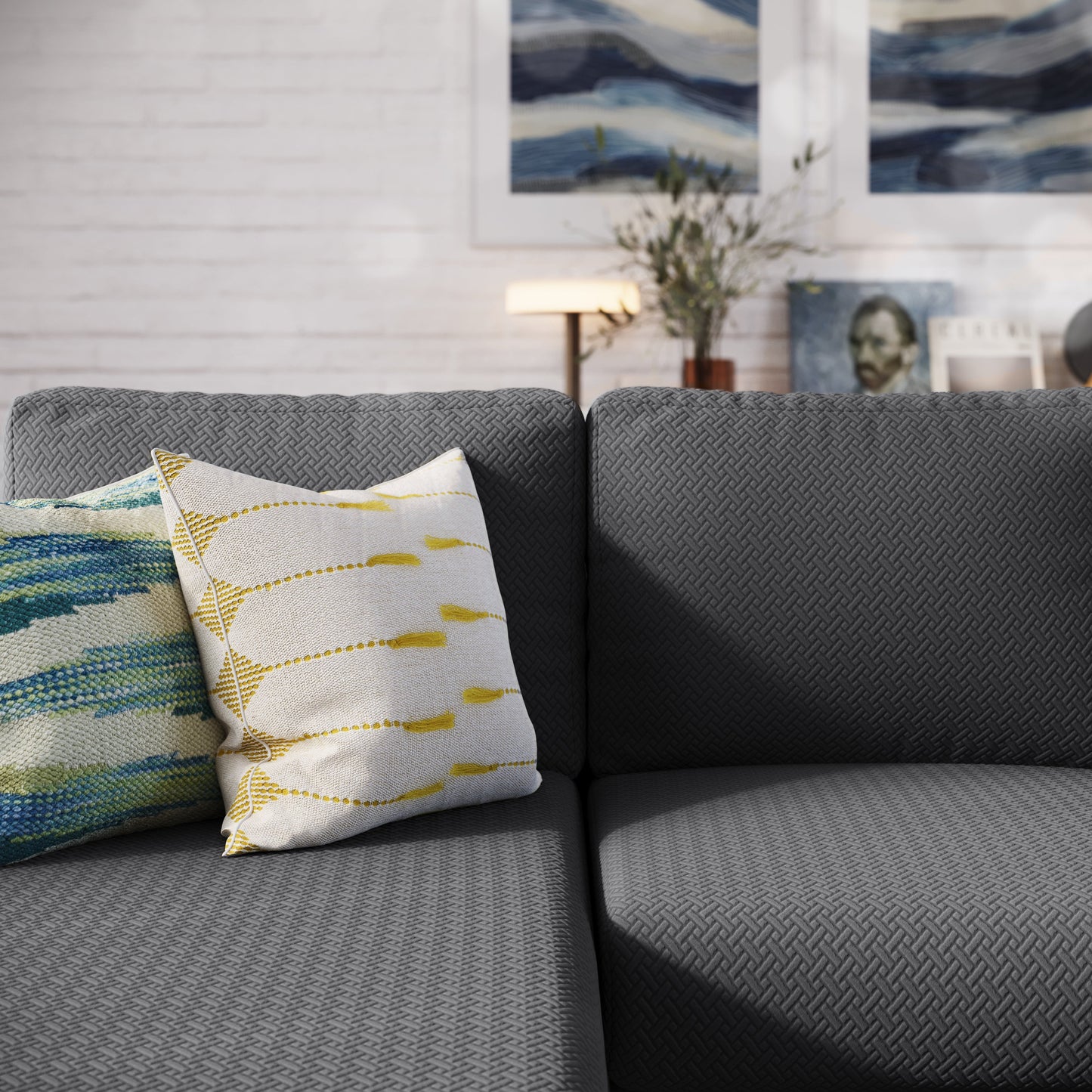 CozyNest™ - Classic Stretch Sofa Cover