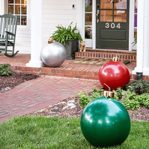 CozyNest™ - Festive Inflatable Christmas Ornament Ball