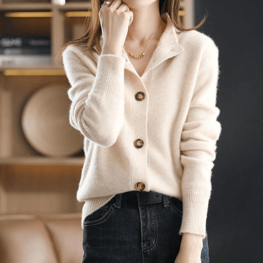 Cozy Cashmere Knit Cardigan