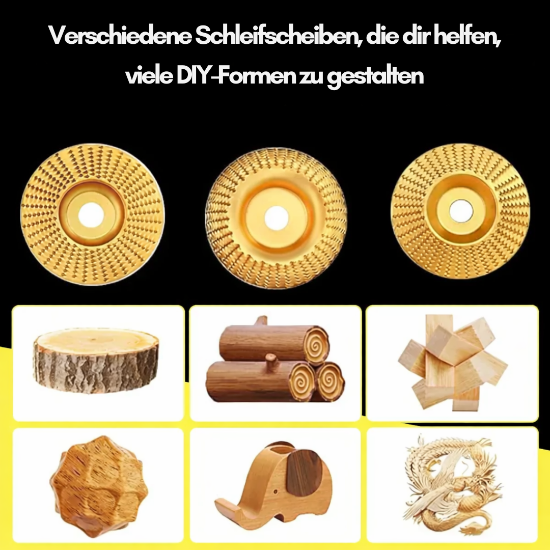 WoodMaster™ - Precision Wood Carving Disc