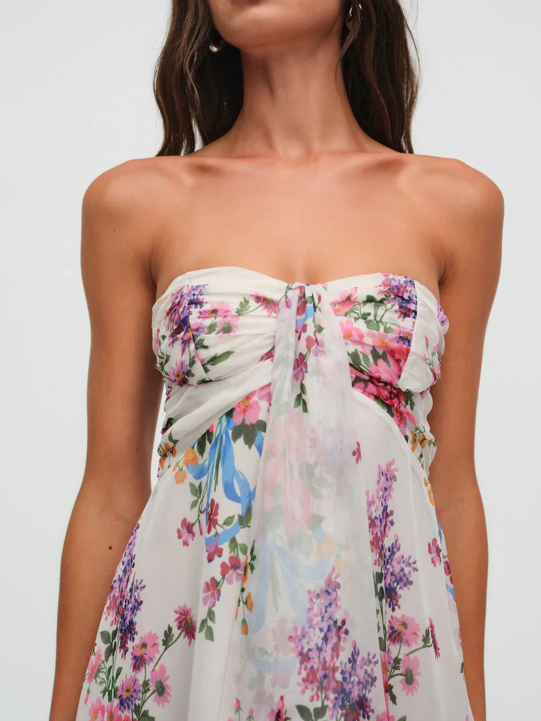 Flowing Floral Bohemian Maxi Dress