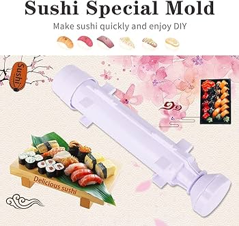 Easy Sushi Rolling Kit for Homemade Japanese Food Fun