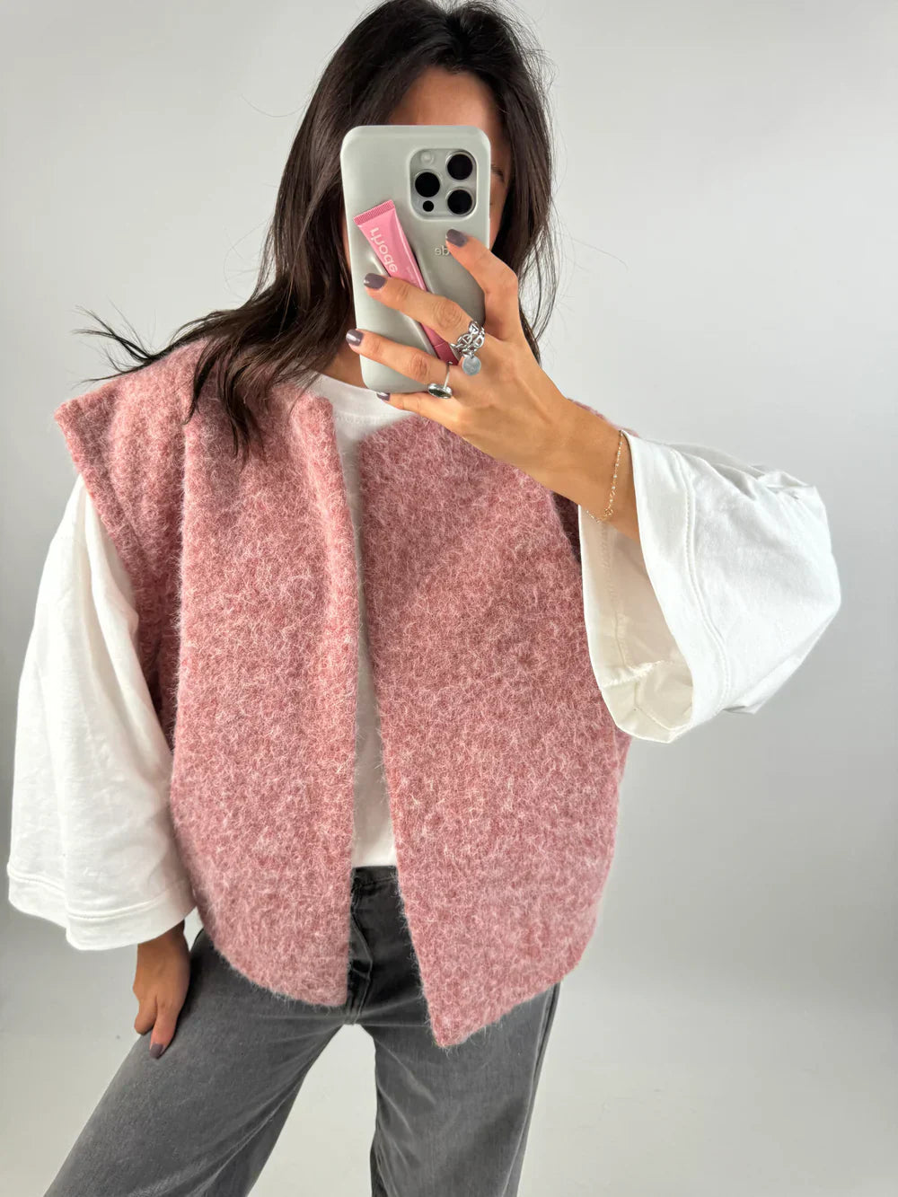 Utility Sleeveless Vest with Multiple Pockets
