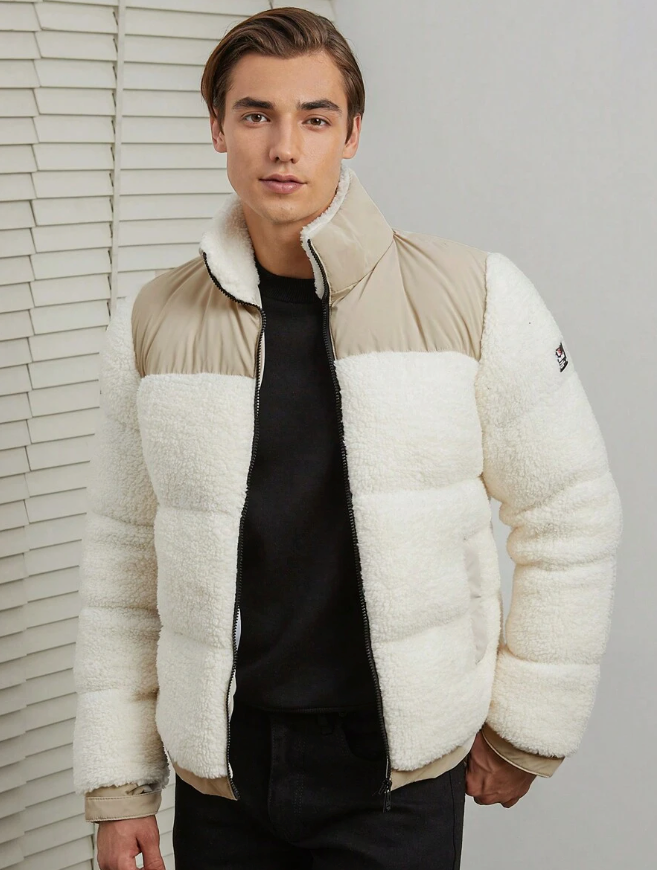 Relaxed Fit Forest Green Jacket with Adjustable Hood