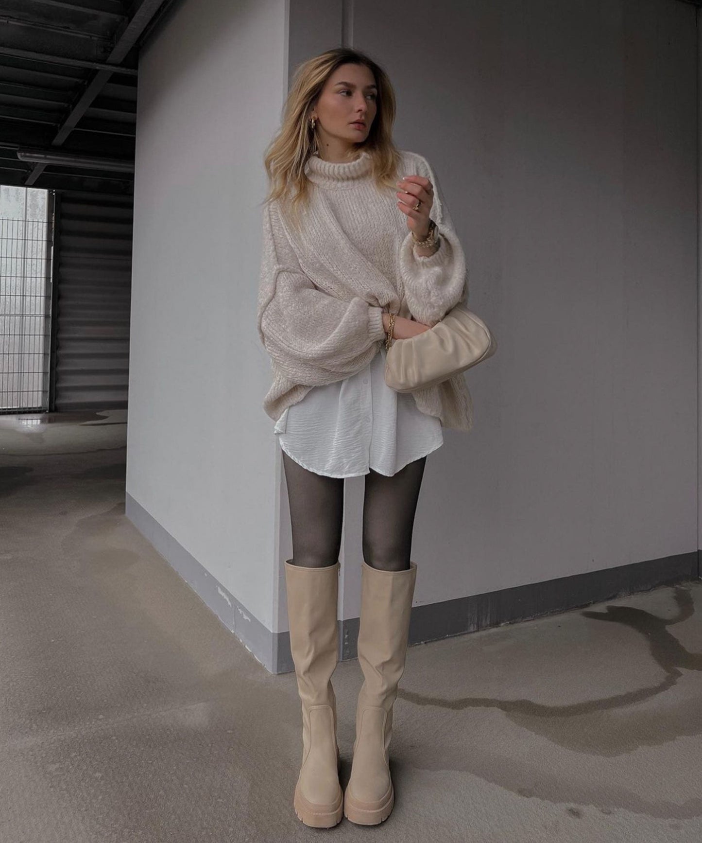 Elegant White Skirt