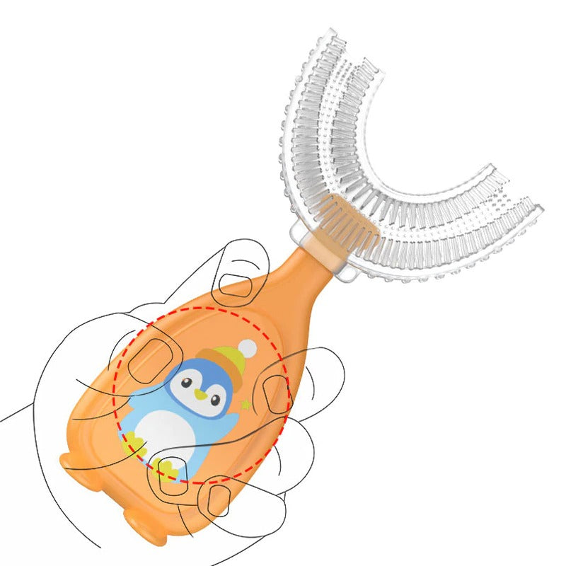 U-Brush™ - 360° U-Shaped Kids Toothbrush for Easy Brushing