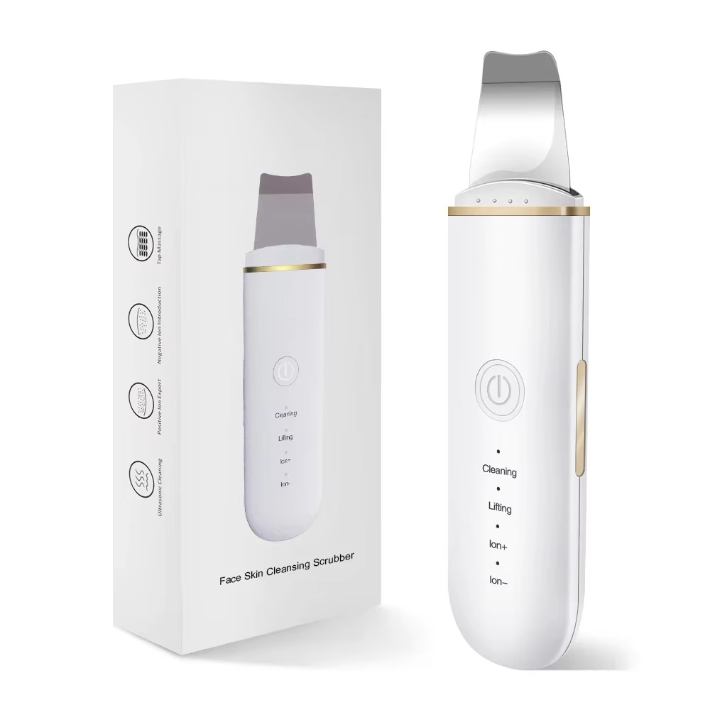SkinSonic™ - Ultrasound Skin Scrubber for Deep Cleansing & Glow