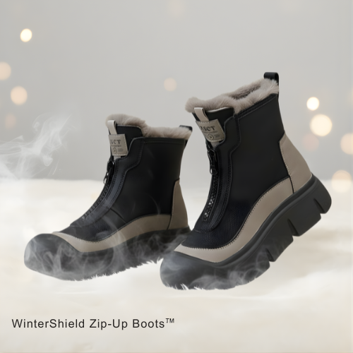 WinterShield™ - Insulated Zip-Up Winter Boots