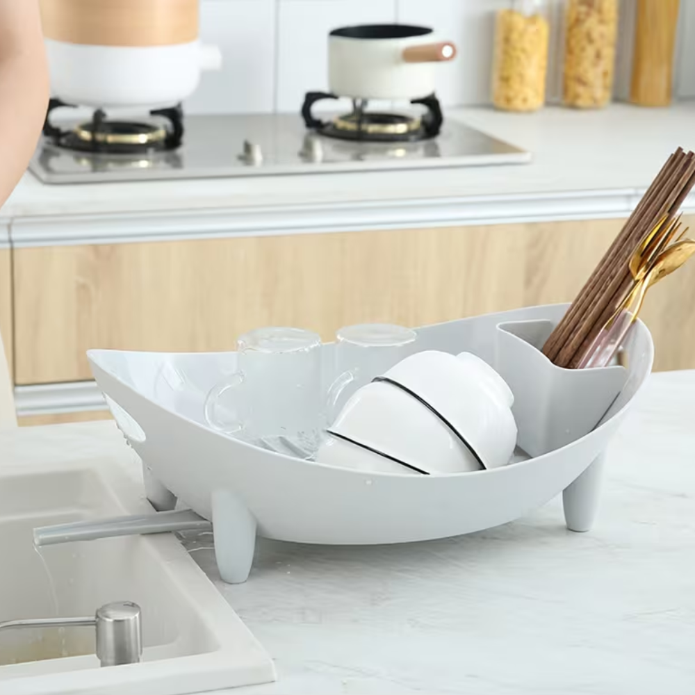 DrySpace - Dries Dishes Fast While Saving Your Counter Space