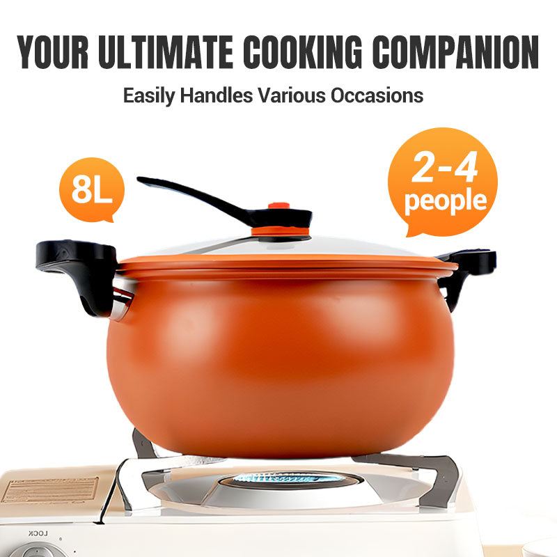 McRib™ Stone Micro Pressure Cooker - Large Capacity Cookware
