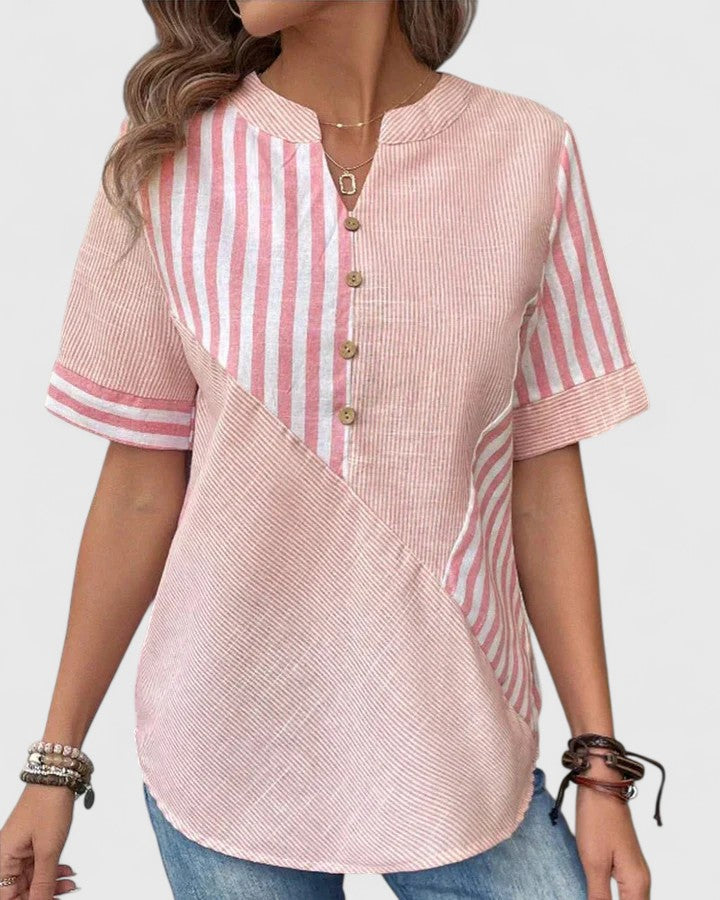 EleganceFlow - Sophisticated Women's Blouse