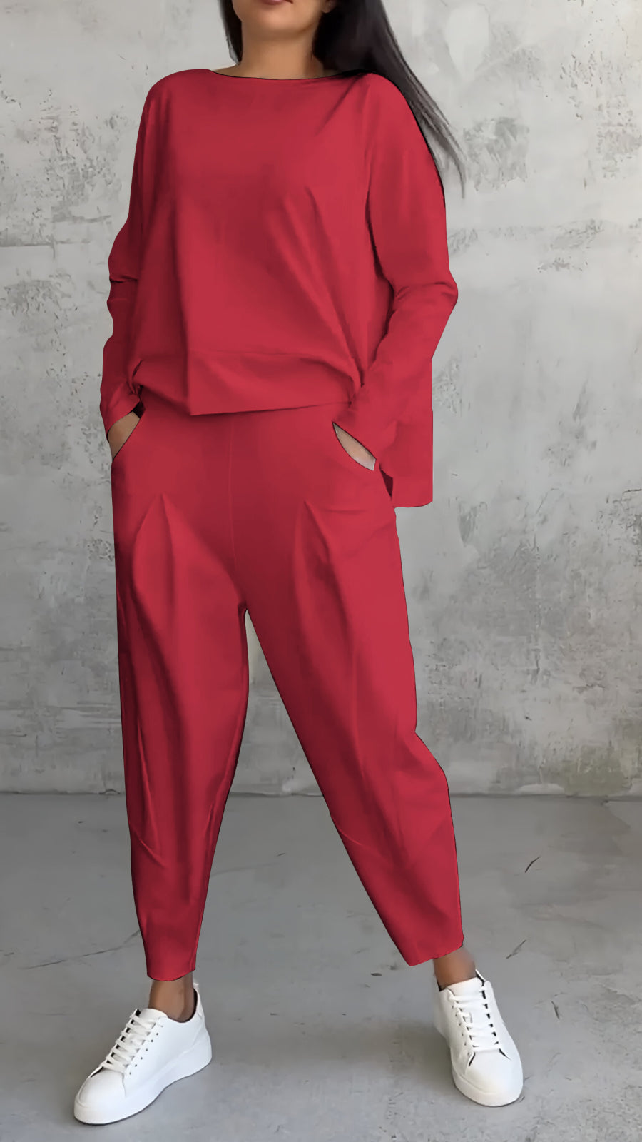 Cozy Knit Two-Piece Lounge Set