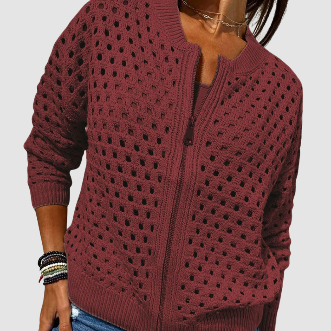 Cozy Knit Cardigan Sweater