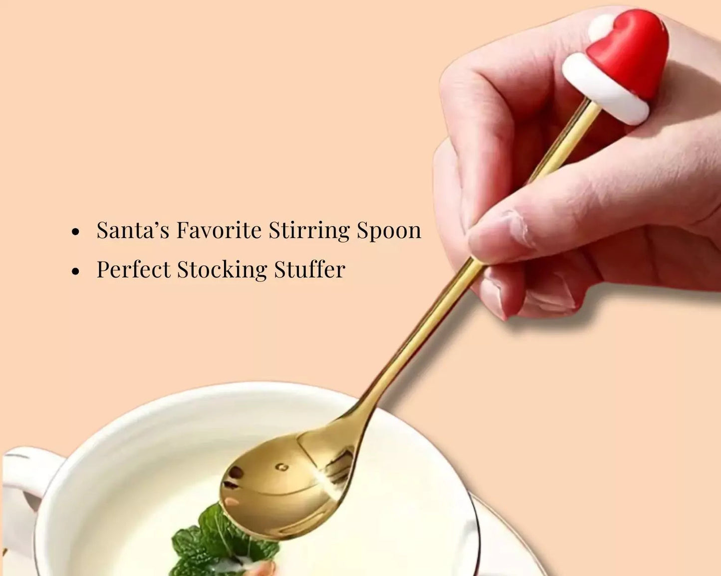CozyNest™ - Festive Christmas Coffee Spoon