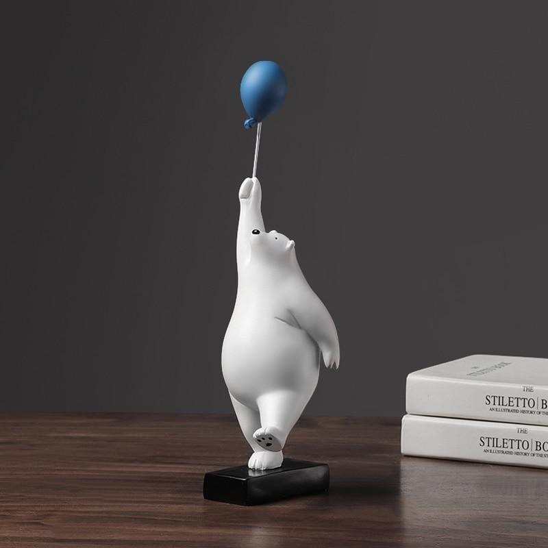 Modern Abstract Tabletop Sculpture Decor