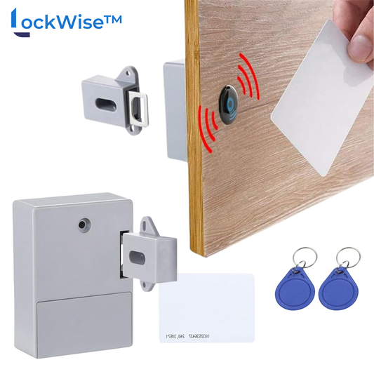 Sleek RFID Cabinet Lock for Secure Doors and Drawers