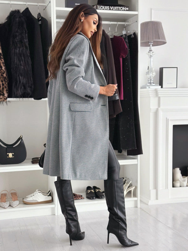 Elegant Women's Long Winter Coat
