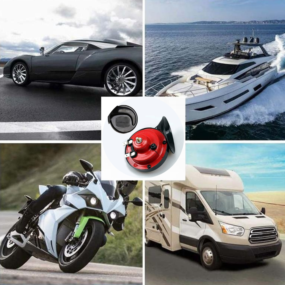 UltraHorn™ - Powerful Safety Horn for On-the-Go Attention