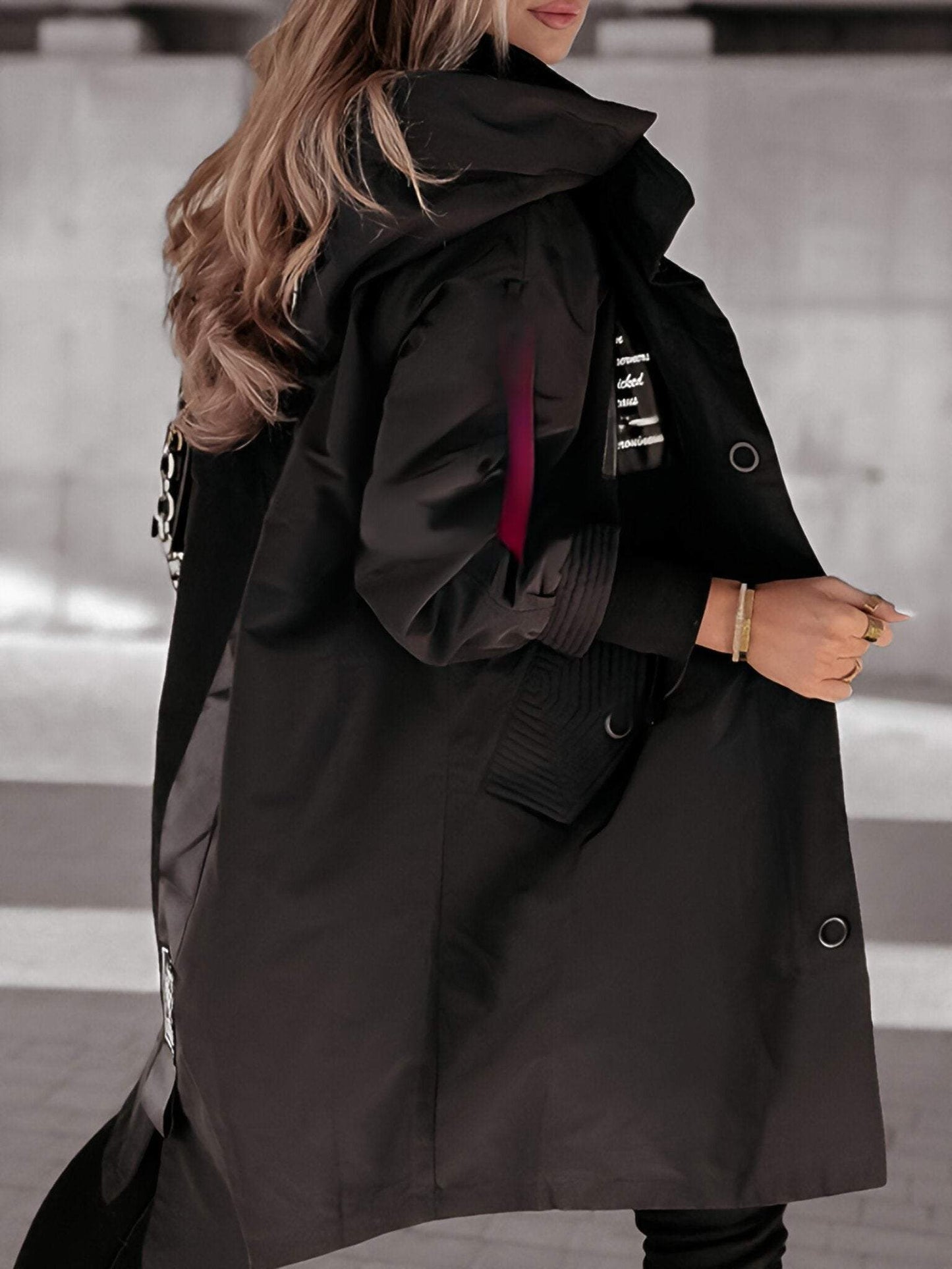Women's Long Sleeve Hooded Jacket