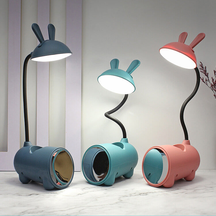 Modern LED Desk Lamp with Pen Holder and Touch Control