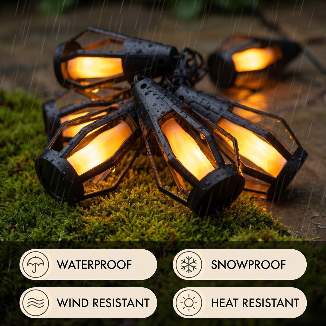 GlowNest - Safe, Real Flame Ambiance for Cozy Outdoor Evenings