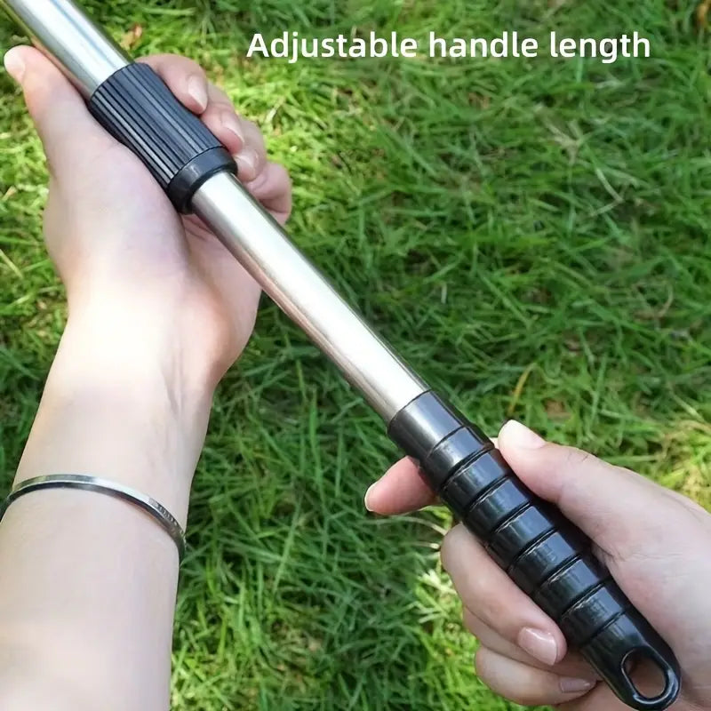 Versatile Lightweight Garden Rake for Yard and Lawn Care