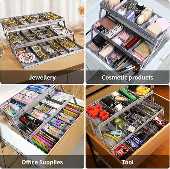Compact Modular Smart Storage Organizer