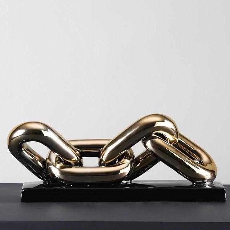 Modern Minimalist Chain Wall Decor