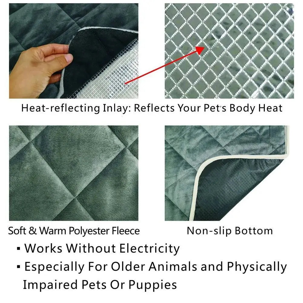 AnniePaw™ - Waterproof Heating Dog Mat for Cozy Warmth