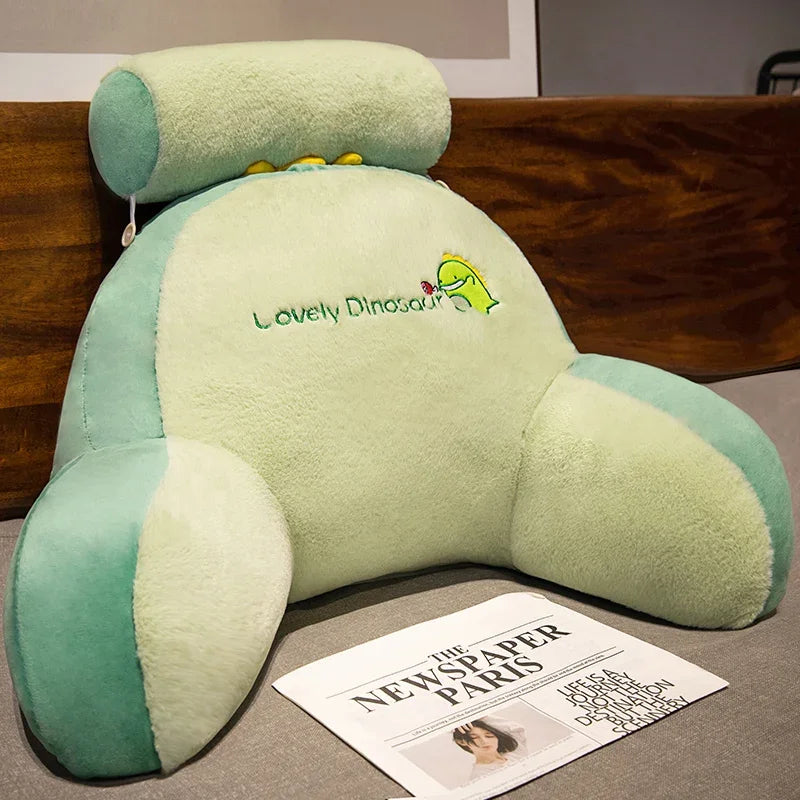 SupportHugger™ - Contoured Lumbar Pillow for Sofa & Bed Comfort