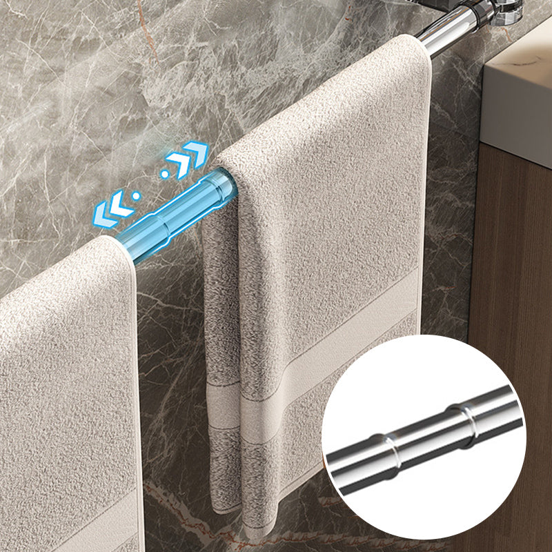 Adjustable Suction Cup Towel Holder for Kitchen and Bathroom
